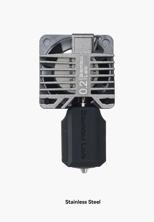Actual product image Bambu Lab P1 Hotend - stainless steel nozzle 0.2mm (Hotend)