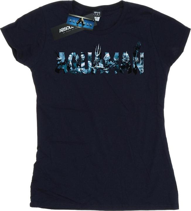 Produktbild Aquaman Text Logo TShirt (XXL)