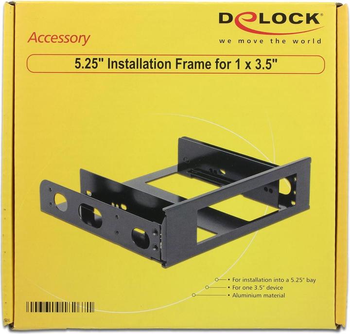 Image du produit Delock Kit de montage 5,25", 1x 3,5" en 5,25
