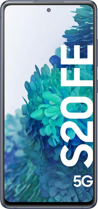 Actual product image Samsung Galaxy S20 FE 5G EU (128 GB, Cloud Navy, 6.50", Hybrid Dual SIM, 12 Mpx, 5G)