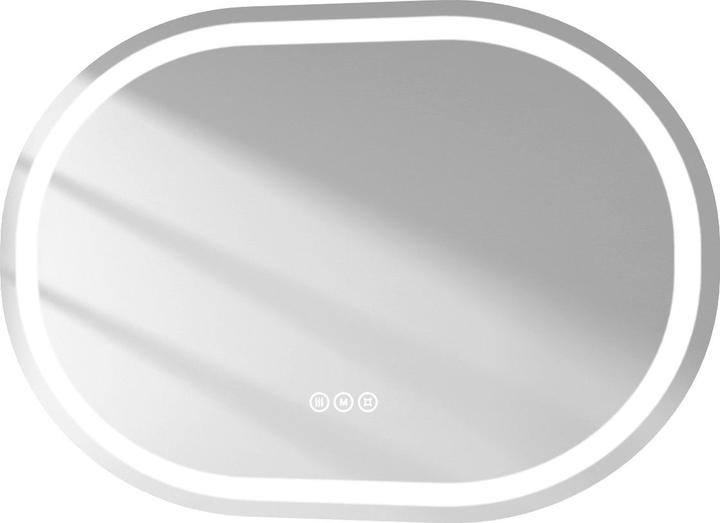 Actual product image Emke Bathroom Mirror With Lighting Φ70cm,Fog-Free, 3 Colour Temperatures (3000K-6500K)&Dimmable