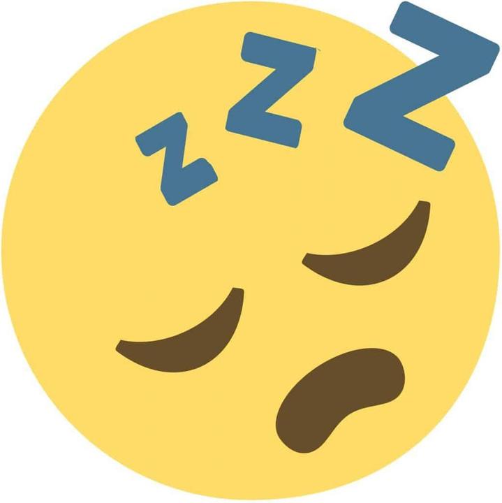 Produktbild Emojione Emoji Sleeping Face (80 x 80 cm)