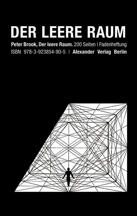 Produktbild Der leere Raum (Deutsch, Peter Brook, Walter Hasenclever, 2015)