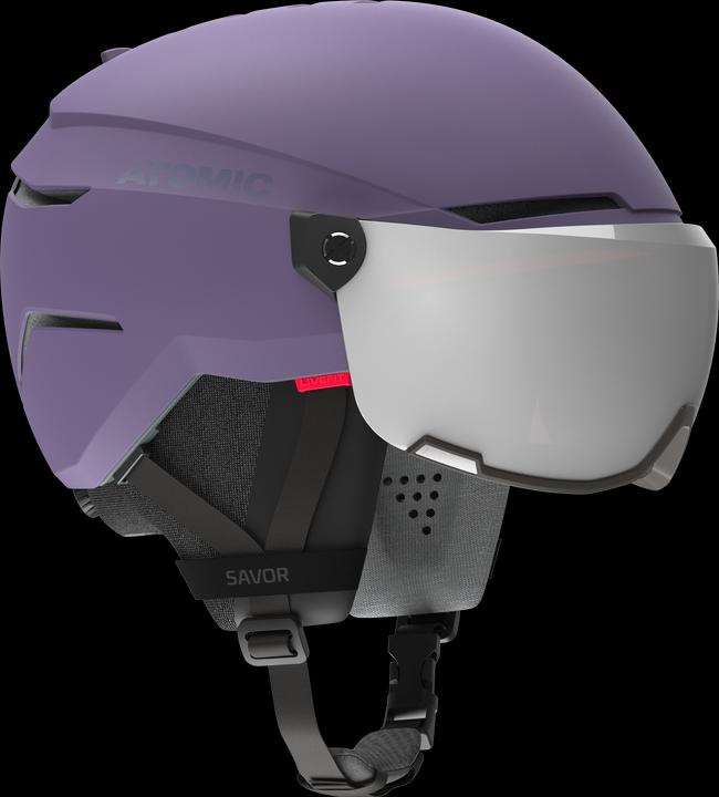 Image du produit Atomic Savor Stereo Visor Visier Skihelm (taille : 59-63 cm, light purple) (63 cm)