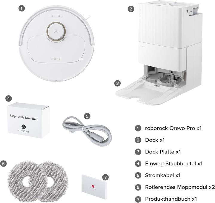 Productafbeelding Roborock Qrevo Pro (Stofzuigrobot)