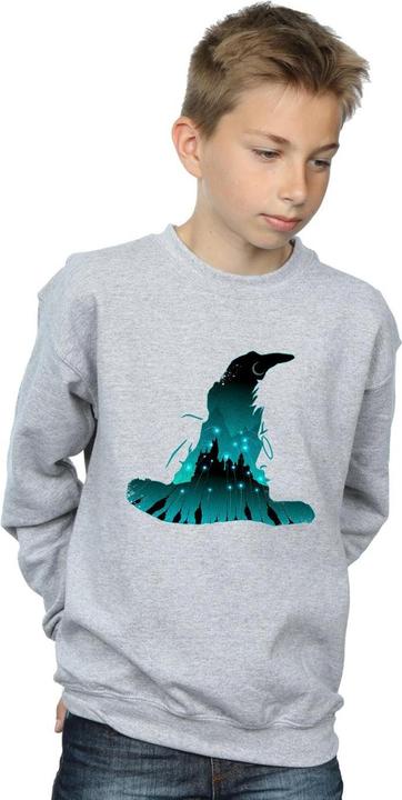 Immagine prodotto Hogwarts Silhouette Felpa Ragazzi (140, 146)