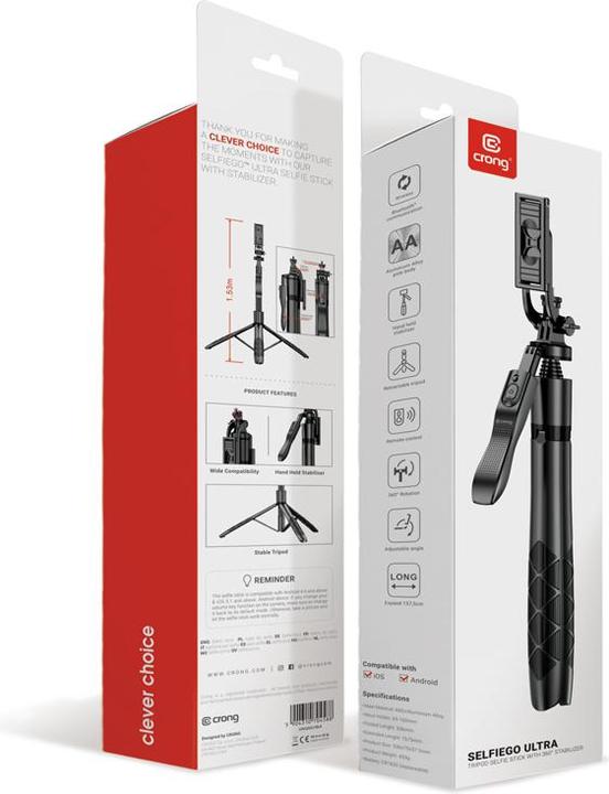 Produktbild Crong SelfieGo Ultra (Metall, Kunststoff)
