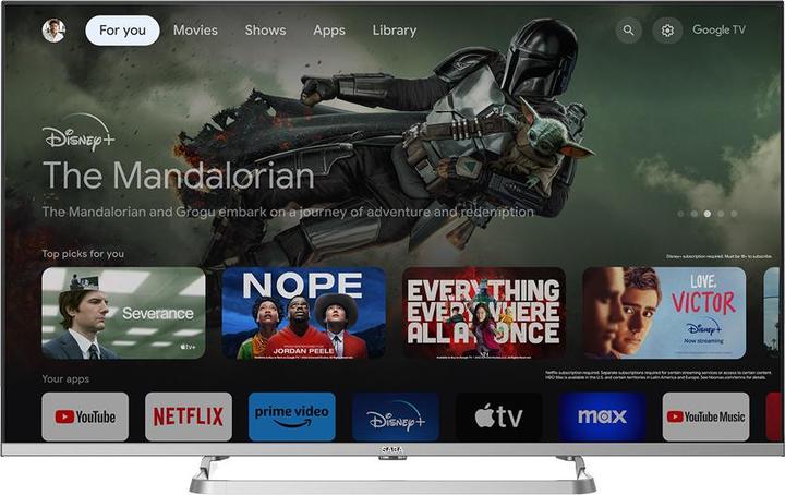 Saba SA43Q80GTV 43-Zoll-UHD-Qled-Fernseher (43", QLED, 4K)