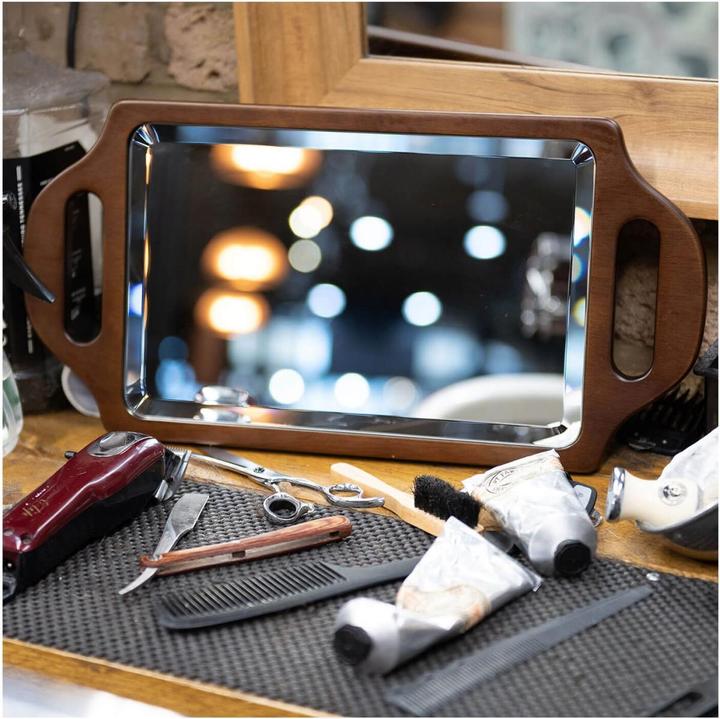 Image du produit Captain Fawcett Capt. Fawcett Tools - Miroir en bois à deux mains