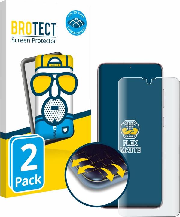 Immagine prodotto BROTECT Full-Screen Pellicola Opaca (2 Pezzo/i, Samsung Galaxy S20 5G)