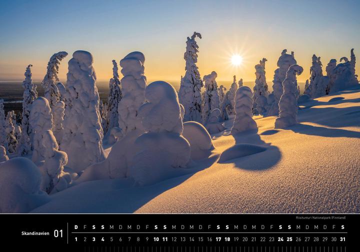 Actual product image Skandinavien Premiumkalender 2026 (50 x 35 cm, Hardcover, German)