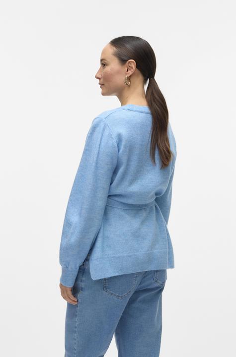 Image du produit Mamalicious Normal geschnitten Rundhals Pullover Gestricktes Oberteil (XL)