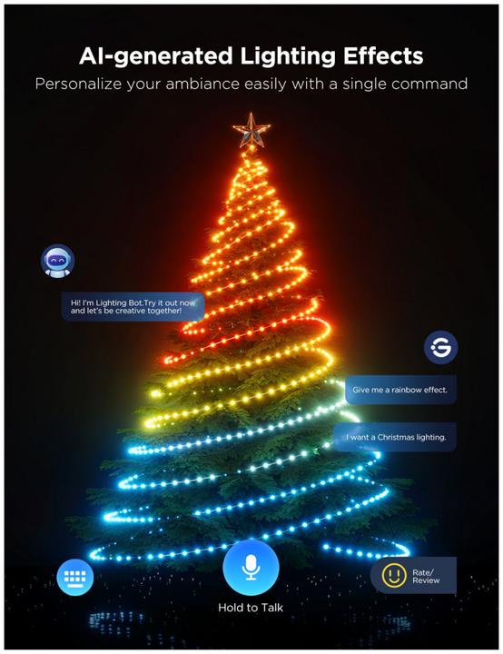 Image du produit Govee Lumières de cordes de Noël 2 (20 m)