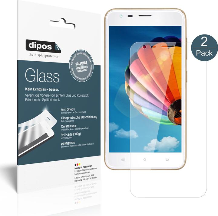 Actual product image Dipos Screen Protector Anti-Shock (1 Piece, Cubot Hafury Mix)