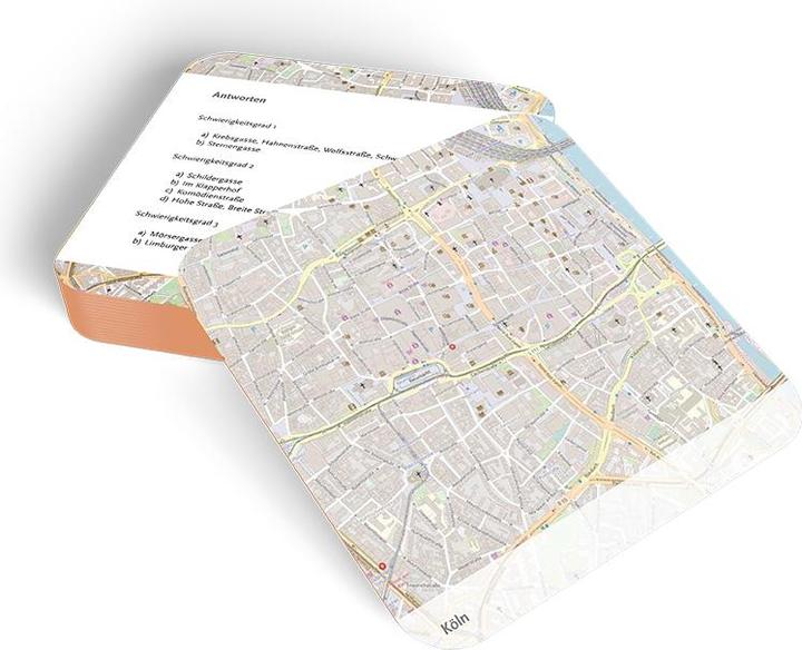 Image du produit Quiz sur les cartes des grandes villes d'Allemagne (Allemand)