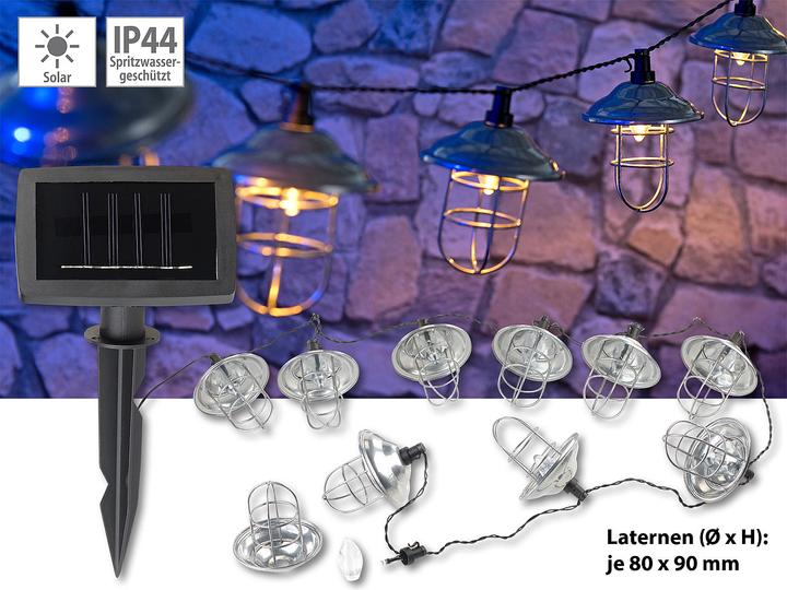 Image du produit Lunartec Chaîne lumineuse solaire à LED (1.60 m)