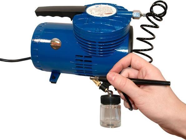 Actual product image IHP Mauk AirBrush Compressor Set oil-free (3.10 bar, 64 l)