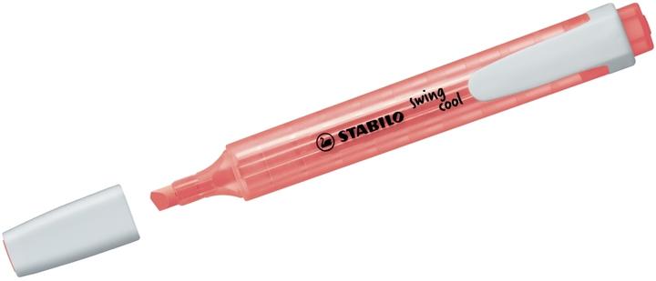 Image du produit STABILO Surligneur Swing Cool Red, 1 pièce (Rouge, 4 mm, 1 x)