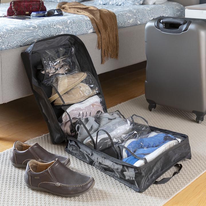 Actual product image InnovaGoods Storage bag for shoes - 6 pairs