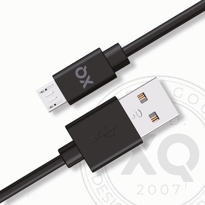 Actual product image Xqisit NP Charge & Sync micro USB to USB-A 2.0 150cm (1.50 m, USB 2.0)