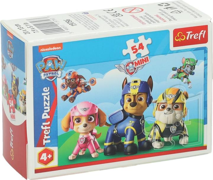 Actual product image Trefl PAW Patrol mini-puzzle, 54 pieces. (54 pieces)