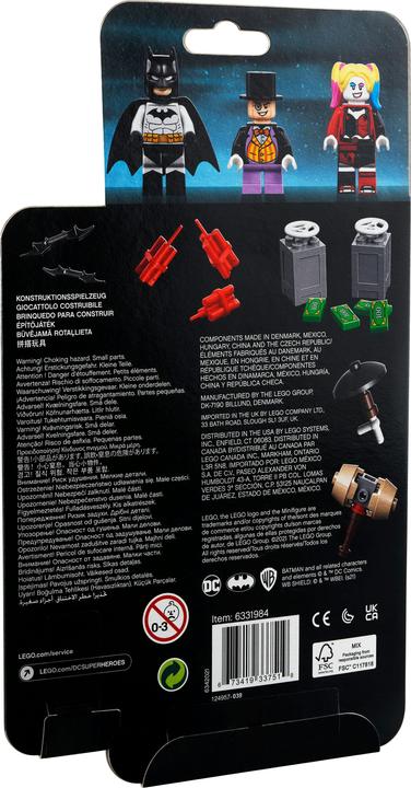 Image du produit LEGO DC Batman vs. Pingouin et Harley Quinn 40453 (40453, LEGO DC)