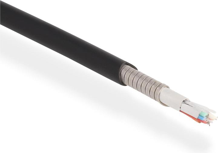 Actual product image Delock Active Optical HDMI Cable with Metal Armour 8K 60 Hz 10 m (10 m, HDMI)