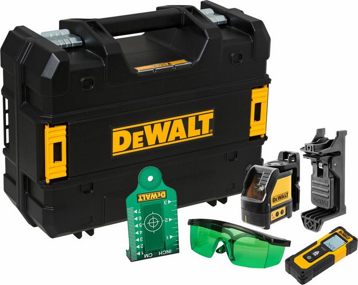 Productafbeelding DeWalt Lijnlaser DW088CG en afstandsmeter DW099
