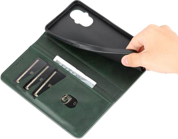 Produktbild Cover-Discount OPPO Reno8 Lite - Stand Flip Case Hülle grün (Oppo Reno8 Lite)
