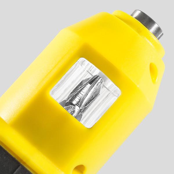 Actual product image Trotec Cordless drill / driver PSCS 11-3.6V, Name: Red. to drill. PSCS 11-3.6V, Protection cl (Rechargeable battery operated)