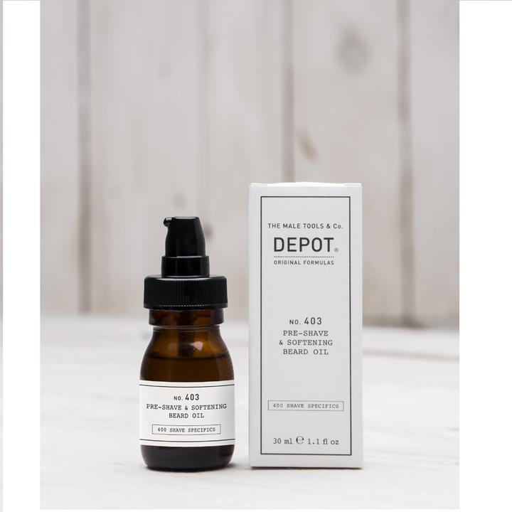 Produktbild Depot No. 403 Pre-Shave & Softening Beard Oil 30ml (30 ml)