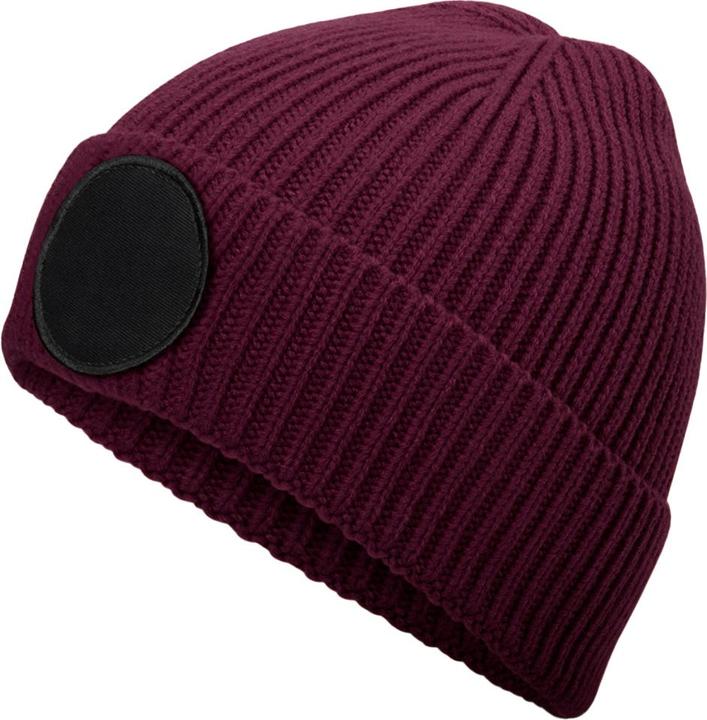 Beechfield Fashion Mütze Runder Aufnäher