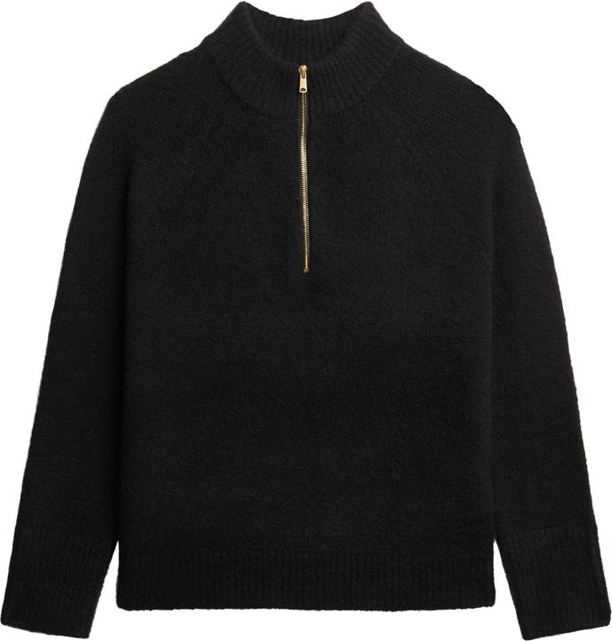 Superdry Fleece-Pullover mit durchgehendem Reissverschluss für Damen (XS)