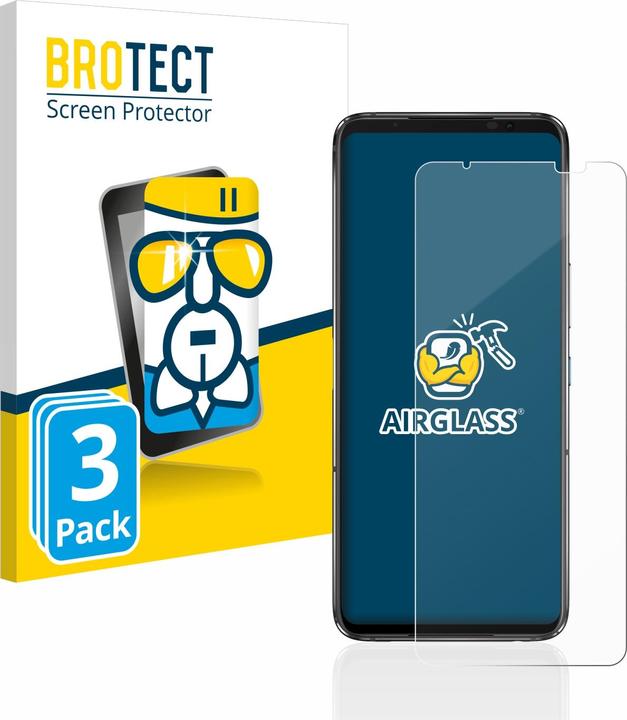 Image du produit BROTECT AirGlass Verre (3 pièce(s), Asus ROG Phone 7 Ultimate)