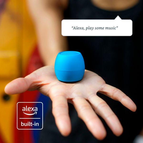 Immagine prodotto Boompods Zero Talk Bluetooth® Speaker Amazon Alexa direttamente integrato, a mani libere, antiurto, con... (5 h, Batteria ricaricabile)
