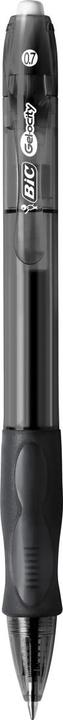 Immagine prodotto Bic 12 penne gel Gel-ocity nero/trasparente 0,3 mm, colore di scrittura: nero (Nero, 12 x)