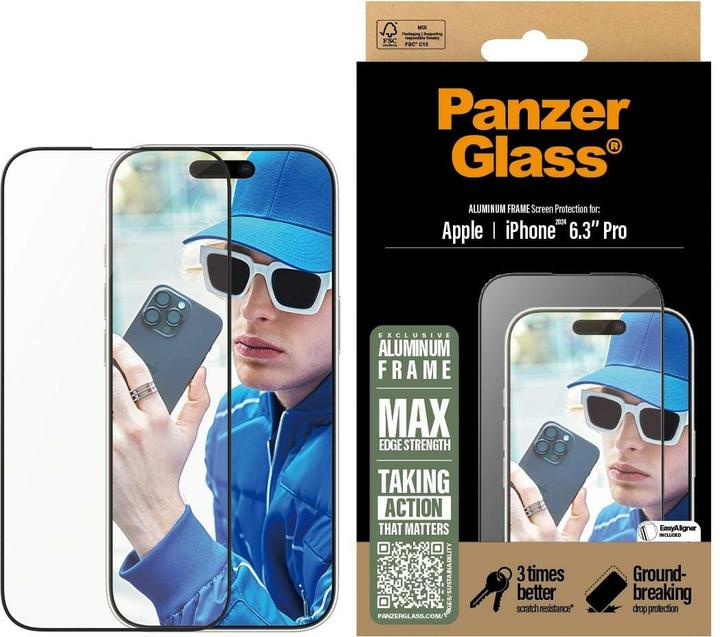 Productafbeelding PanzerGlass Ultrabrede pasvorm (1 Stuk, LG G4 Pro)
