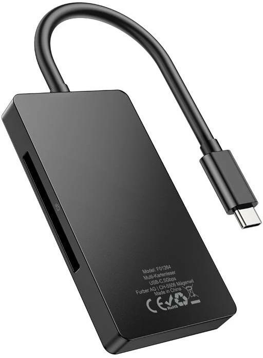 Actual product image Onit Card Reader External USB-C 3-in-1 (USB 3.0)