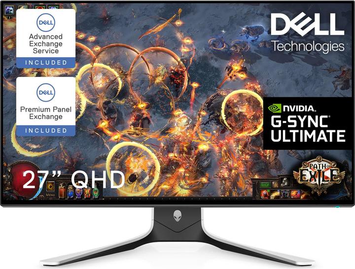 Actual product image Dell Alienware AW2721D (2560 x 1440 pixels, 27")