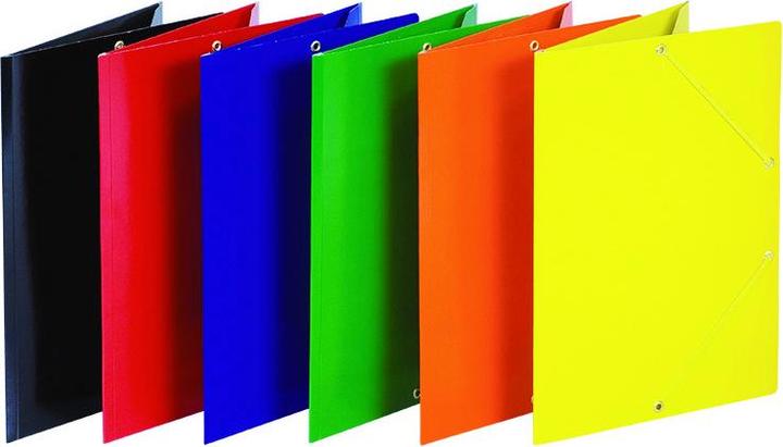 Actual product image Donau Folder, cardboard, a4, 400g/m2, 3 flaps, yellow (1 x)