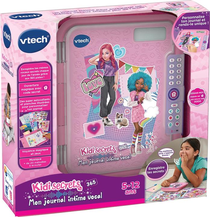 Image du produit VTech KidiSecrets 365 - Mon journal intime vocal (Français)