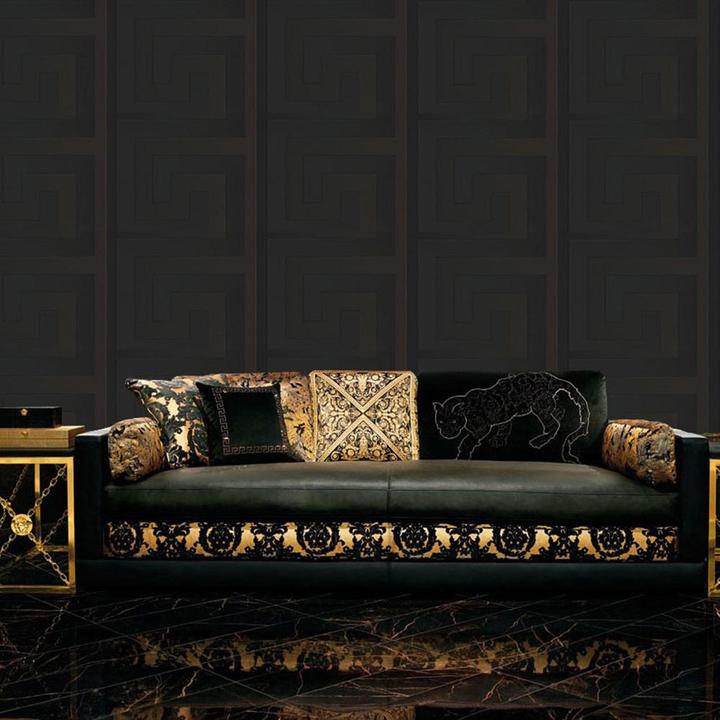 Produktbild Versace Tapete Griechischer Schlüssel (70 x 1000 cm)