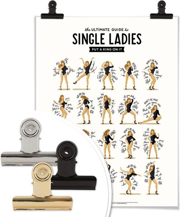 Produktbild Trenddeko Tohmé - Single Ladies (120 x 150 cm)
