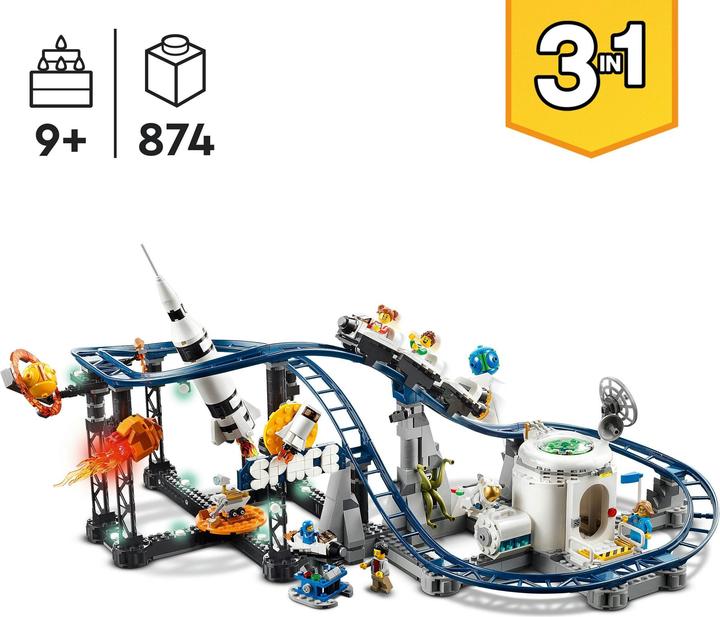 Actual product image LEGO Space roller coaster (31142, LEGO Creator Expert)