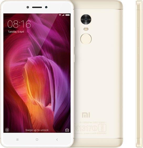 Produktbild Xiaomi Redmi Note 4 (32 GB, Gold, 5.50", Hybrid Dual SIM, 13 Mpx, 4G)