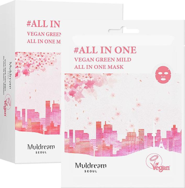Image du produit Muldream Masque Vegan Green Mild All in One