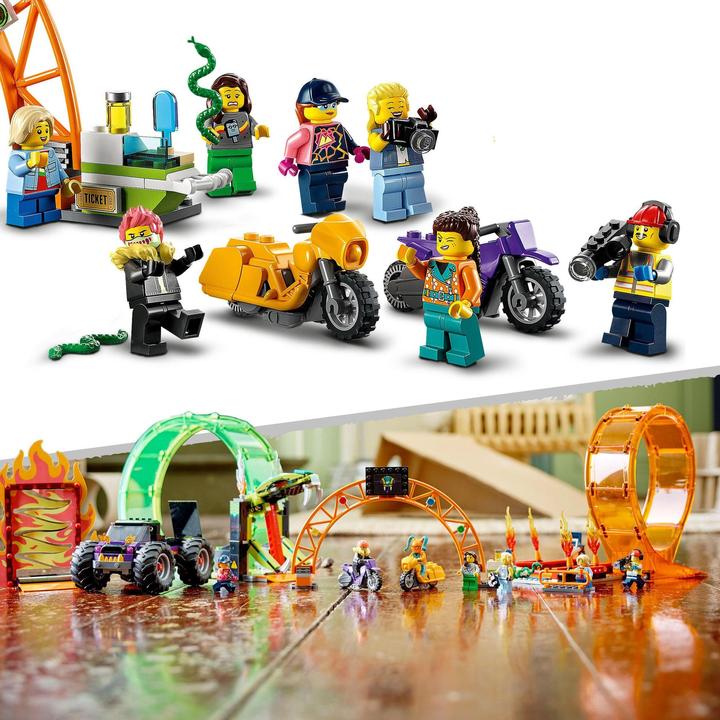 Actual product image LEGO Stunt show double looping (60339, LEGO City)