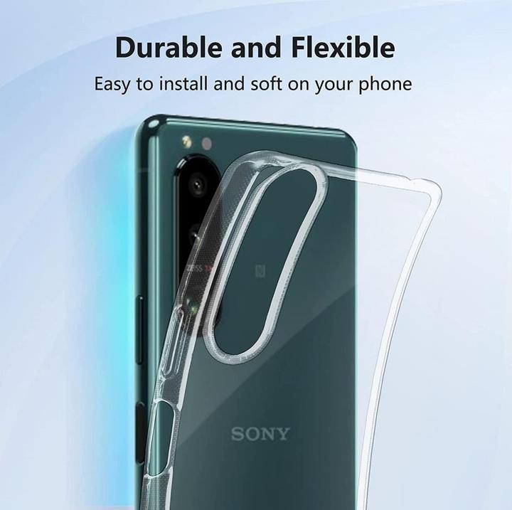 Actual product image Screenguard Sony Xperia 5 III Flexible TPU Clear Case (Sony Xperia 5 III)