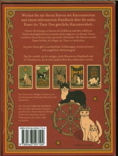 Image du produit Librero Tarot Mystische Katzen (Allemand, Davidson Catherine, 2024)