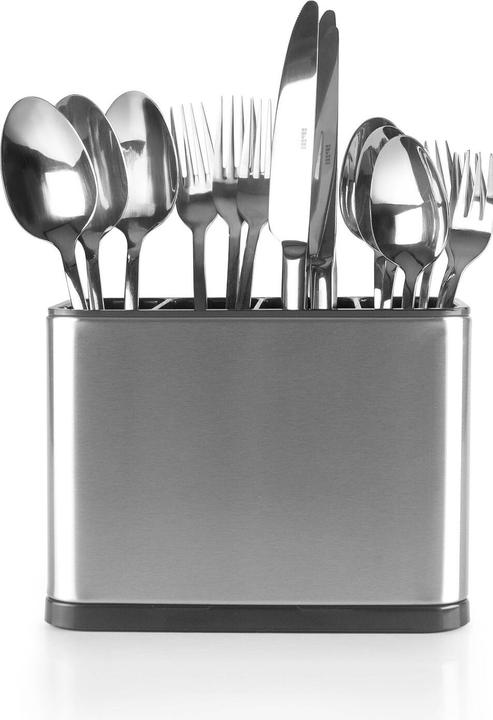 Image du produit Ibili Besteckbehälter 4 Fächer 18 x 18,5 x 13 cm Aufbewahrung für Besteck, robustes Material